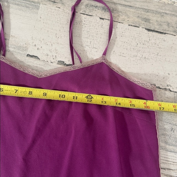 Zadig & Voltaire Silk lace camel Cami tank - medium - Picture 8 of 9